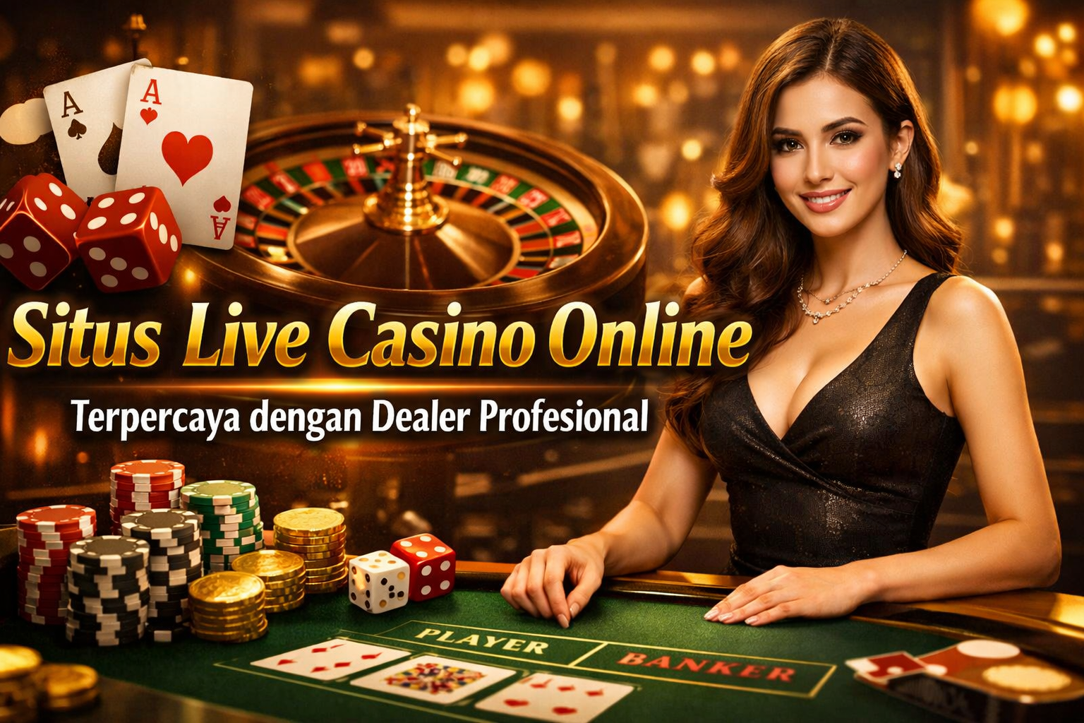 Situs Live Casino Online Terpercaya dengan Dealer Profesional