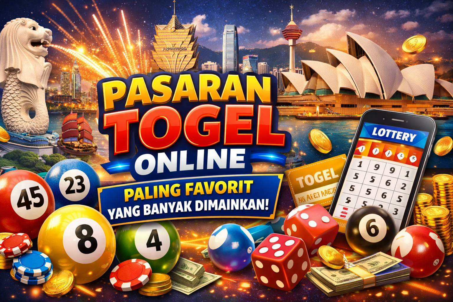 Pasaran Togel Online Paling Favorit yang Banyak Dimainkan